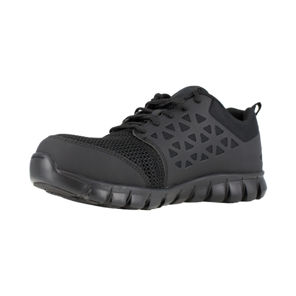 Reebok Sublite Cushion RB039 Womens Black Athletic Comp Toe SD Work Shoes FZP566 - Picture 4 of 10